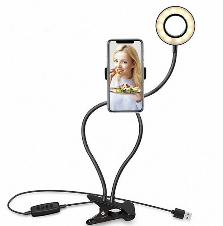Ring light setup for content creators — ships from USA