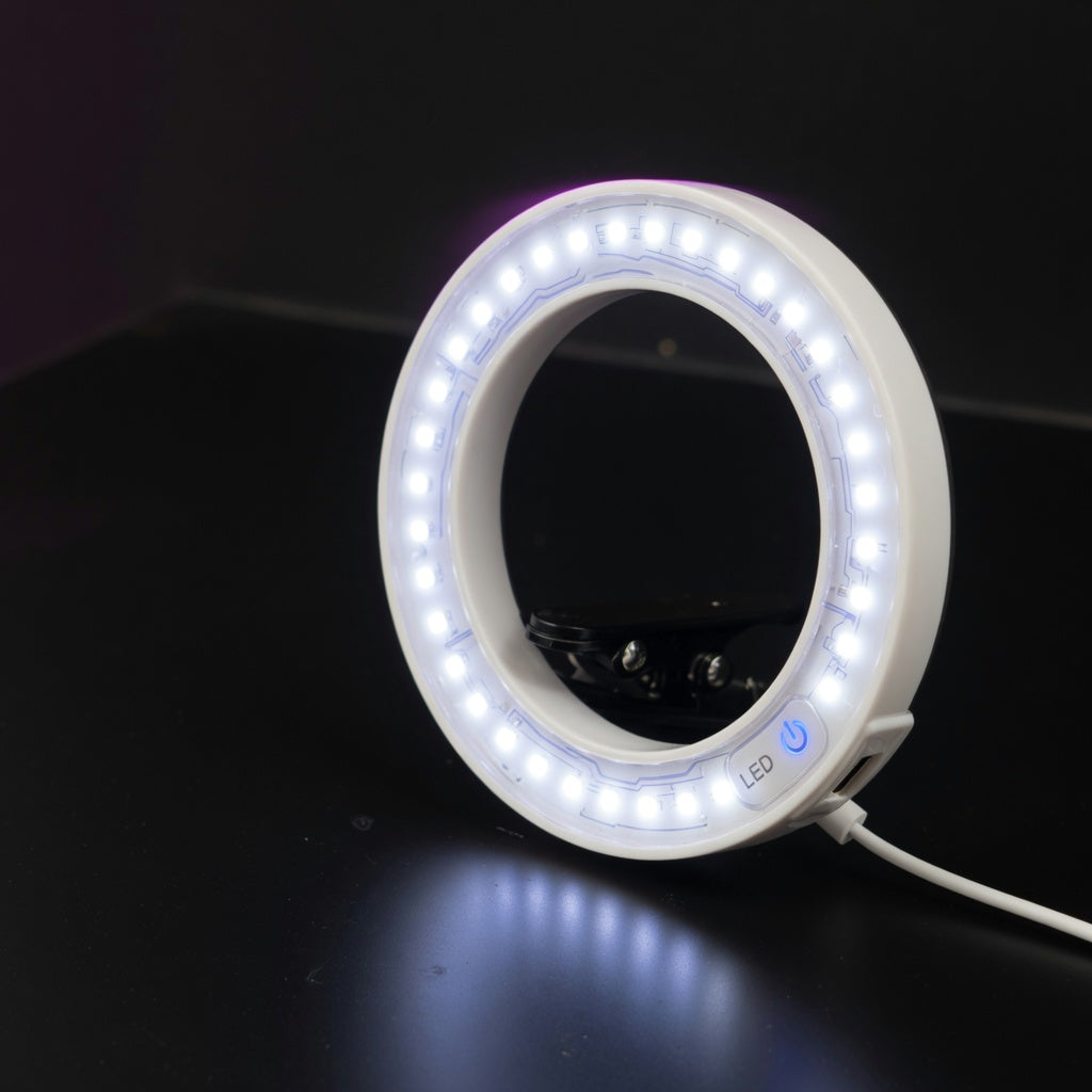 Kitora LED ring light — White